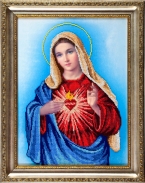 Картинка під бісер А-503 "Непорочне серце Марії"