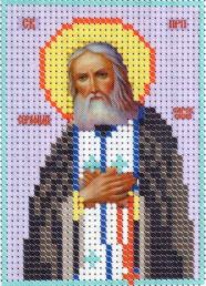Картинка під бісер Арт.Ж-42 Св Пр Серафім Саровський