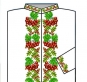ФК-158 Схема вишивки чоловічої сорочки 17