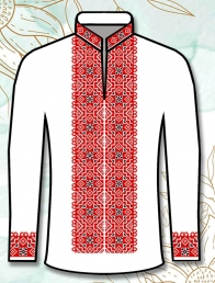 Сорочка чоловіча 022 (домотканна біла)
