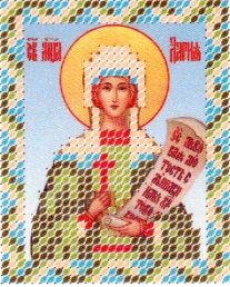 Картинка під бісер ВТ-7049  Свята Дарья